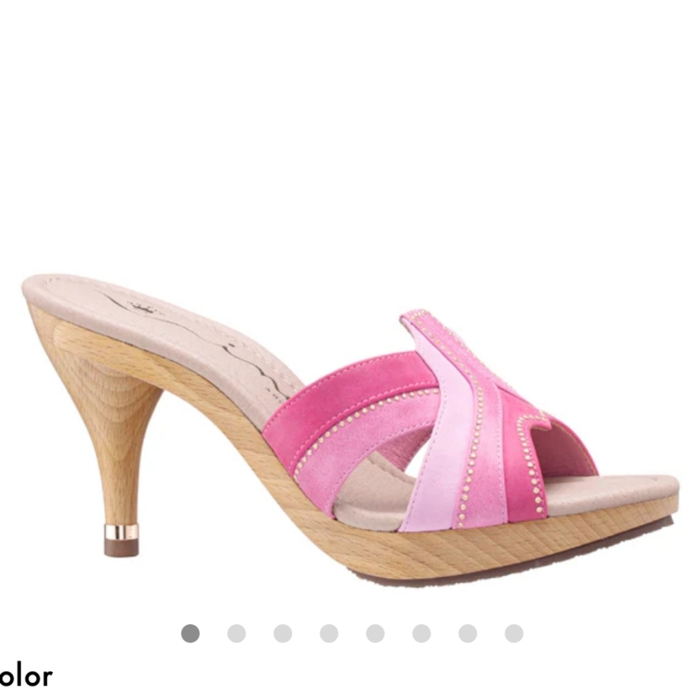 NIB LIMITED EDITION Nina Archive Reina Barbie Pink Suedette heels new size 7